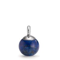 Ketten- und Creolen- Anhänger MUSE Silver mit Lapislazuli aus Edelstahl Ø10 mm-597926