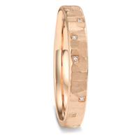 Partnerring 750/18 K Rosegold Diamant 0.026 ct, 13 Steine, w-vsi-603463