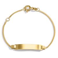 Gravurarmband 585/14 K Gelbgold 12-14 cm verstellbar