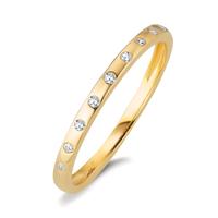 Beisteckring 375/9 K Gelbgold Zirkonia 9 Steine-603807