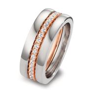 Ringset 3-teilig mit Zirkonia