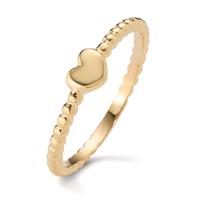 Fingerring 585/14 K Gelbgold Herz-607196