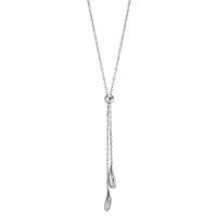 Y-Collier Silber rhodiniert Tropfen 42-45 cm verstellbar