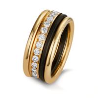 Ringset 4-teilig mit Diamant