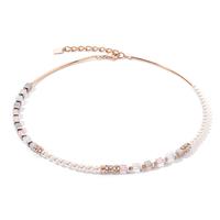 Collier Edelstahl rosé IP beschichtet 42-48 cm verstellbar