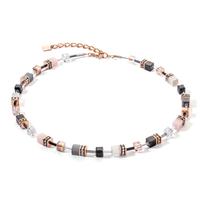 Collier Edelstahl rosé IP beschichtet 42-48 cm verstellbar-608610