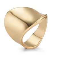 Fingerring Bronze vergoldet