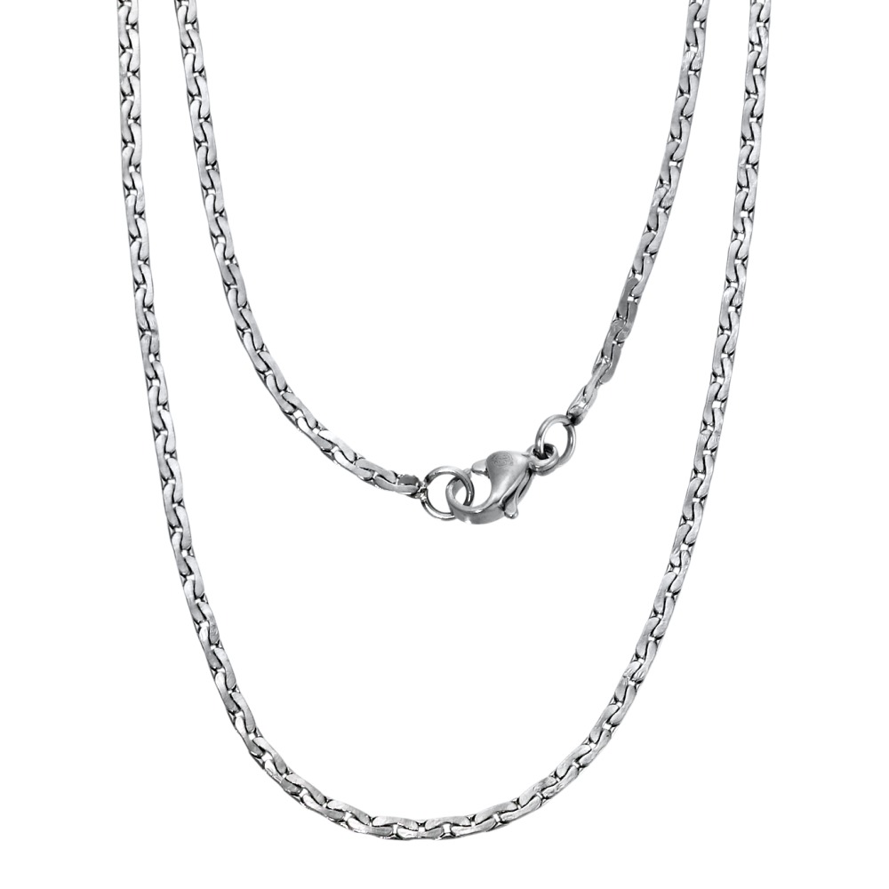 Collier Edelstahl 42 cm-568358