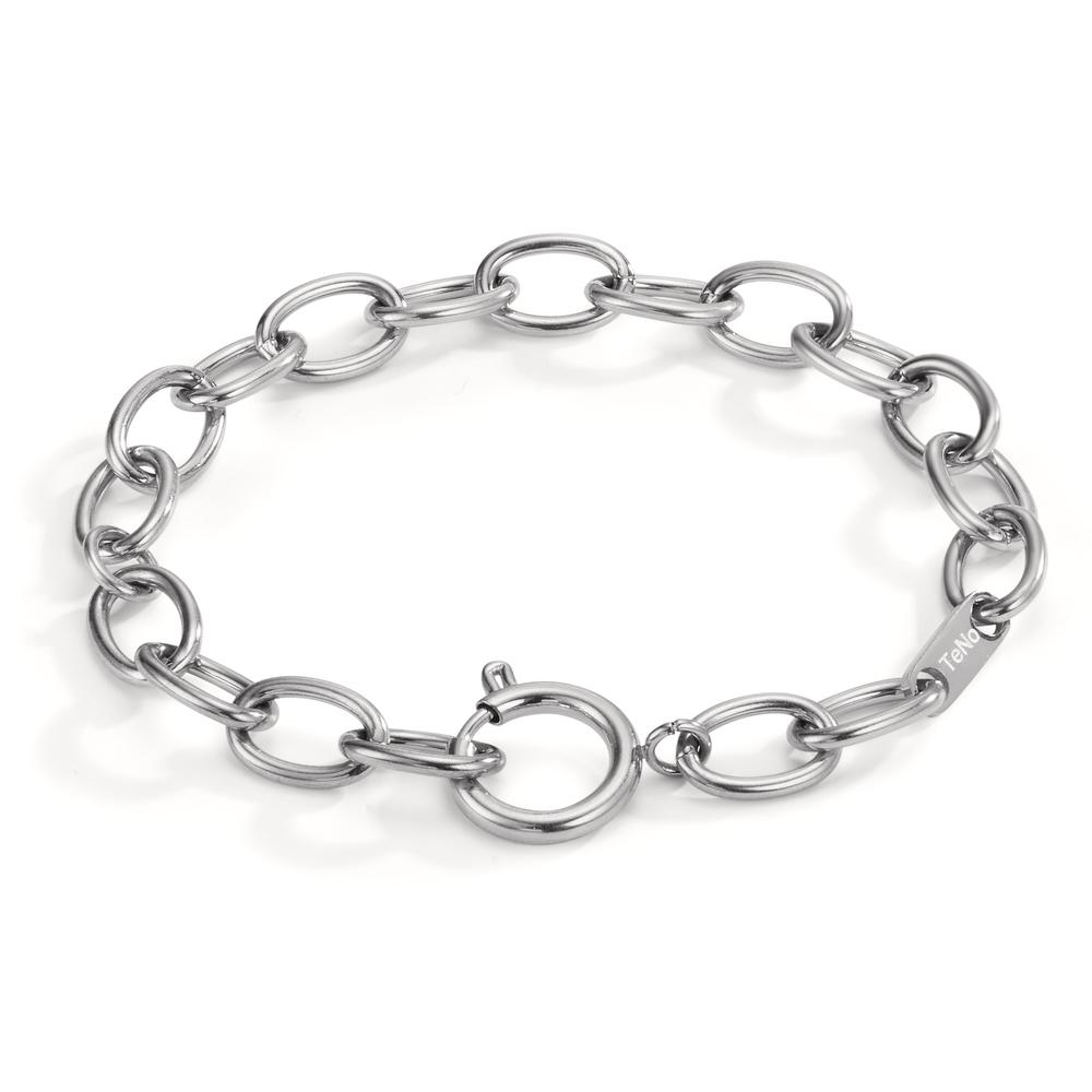 Amband Estelle Silver aus glänzendem Edelstahl, verstellbar von 16,5- 19,5 cm-597119