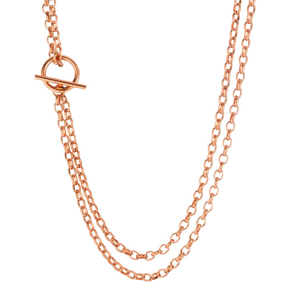 Collier Edelstahl rosé IP beschichtet 45 cm-600505