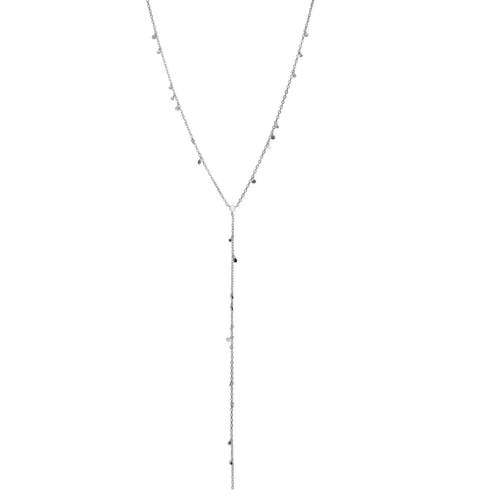 Y-Collier Silber rhodiniert 46-51 cm verstellbar-602387