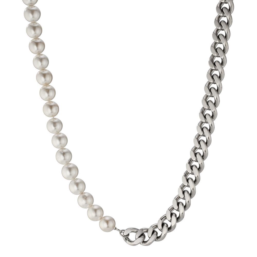 Collier Edelstahl shining Pearls 50 cm-607457