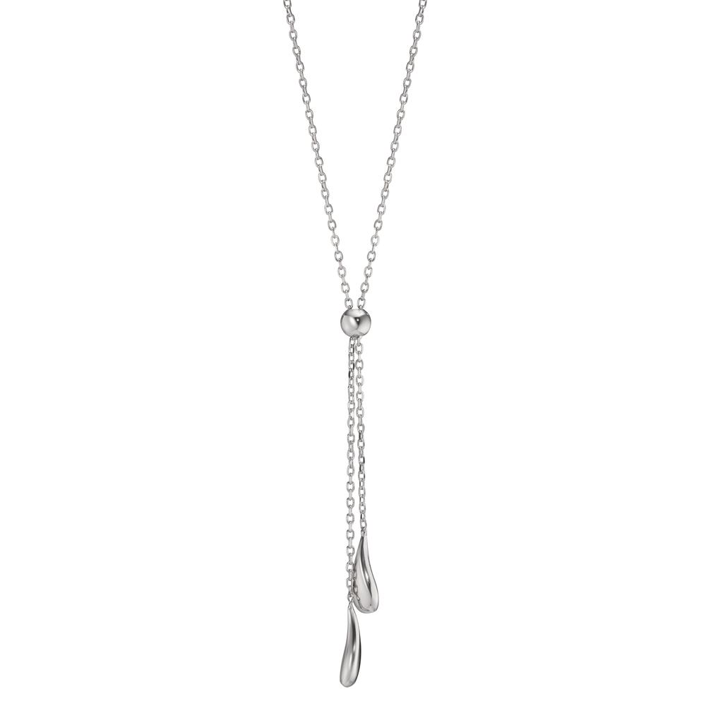 Y-Collier Silber rhodiniert Tropfen 42-45 cm verstellbar-608124