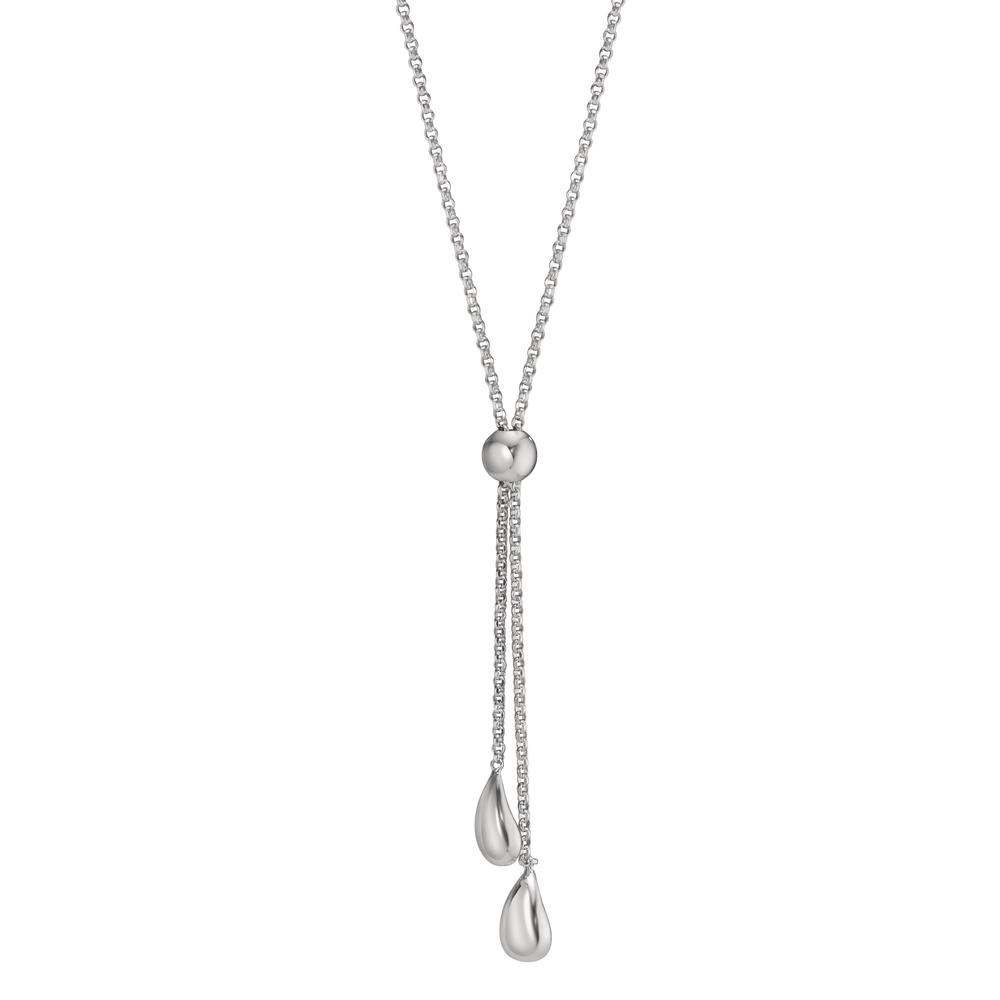 Y-Collier Silber rhodiniert Tropfen 42-45 cm verstellbar-608126