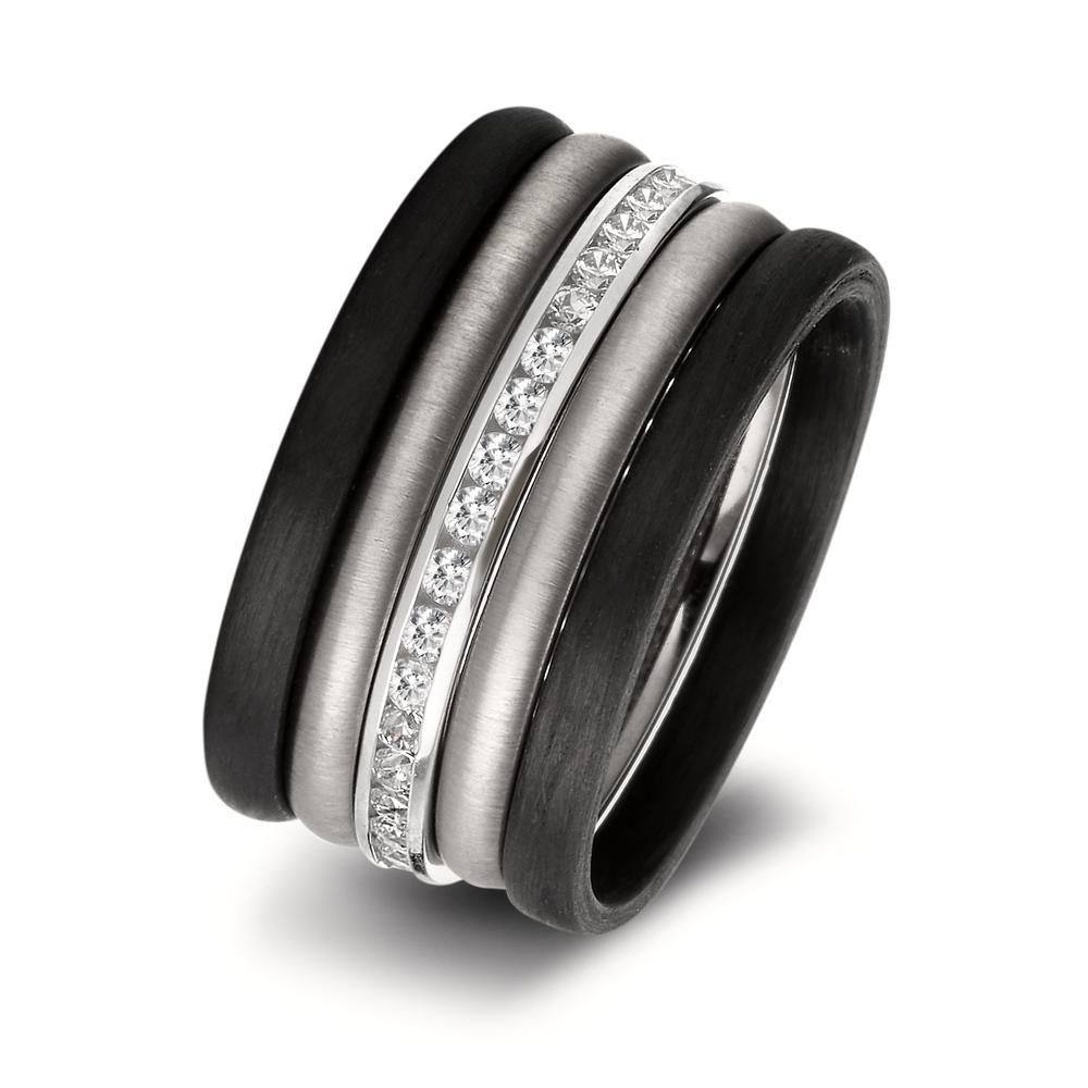 Ringset 5-teilig mit Zirkonia-608234