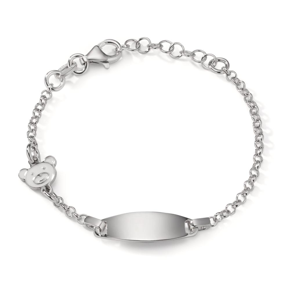 Gravurarmband Silber rhodiniert Bär 12-14 cm verstellbar-608408