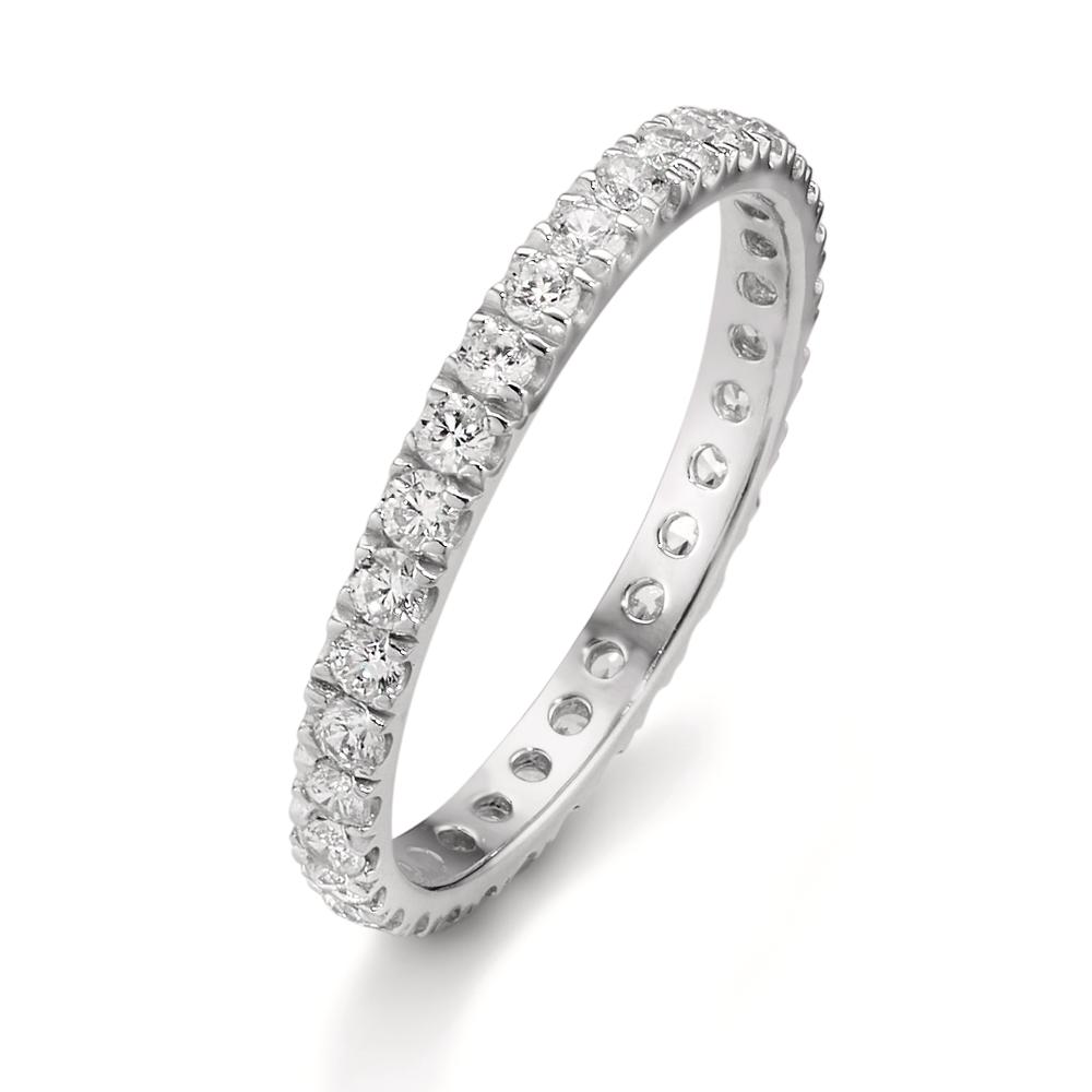 Memory Ring Silber Zirkonia rhodiniert-608516