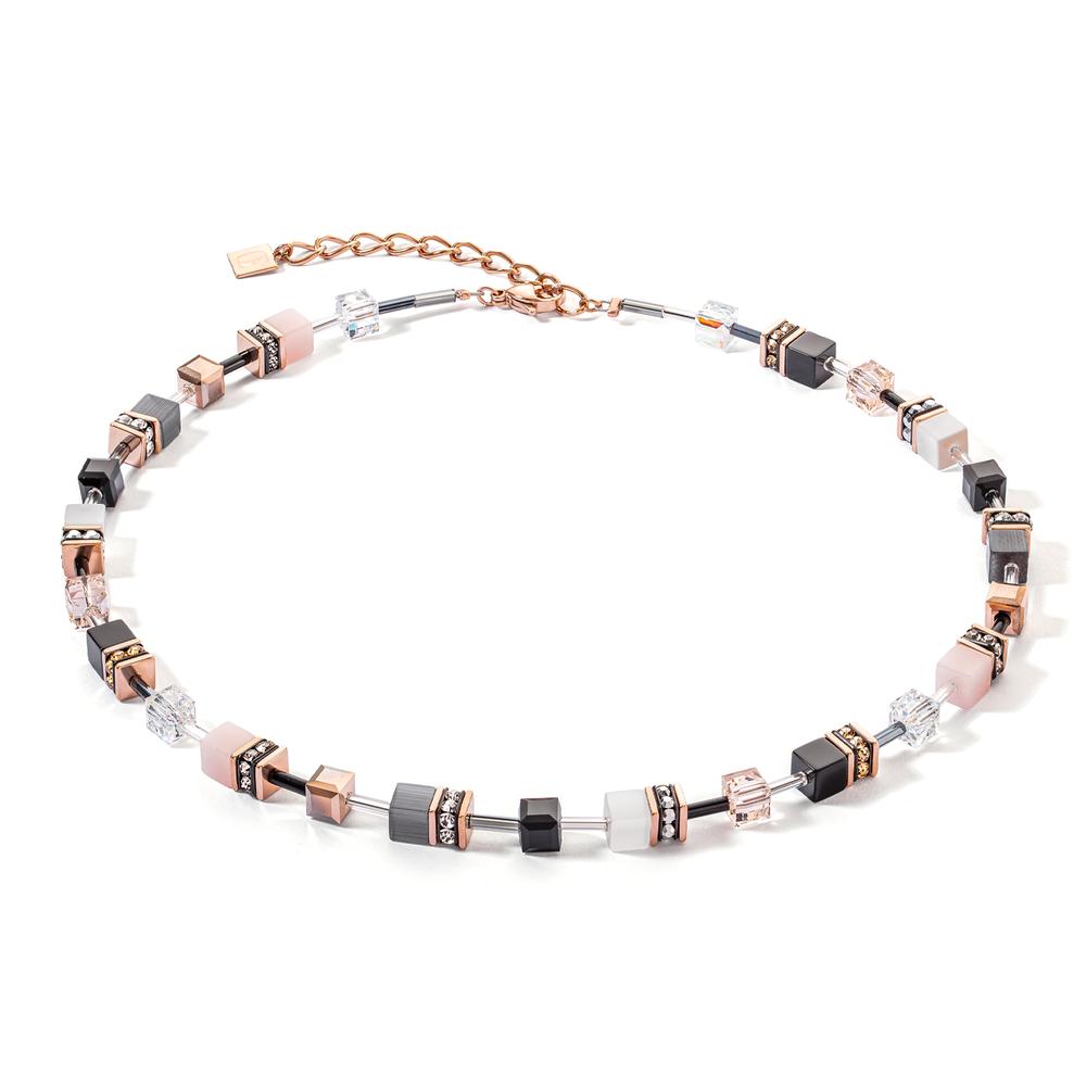 Collier Edelstahl rosé IP beschichtet 42-48 cm verstellbar-608610